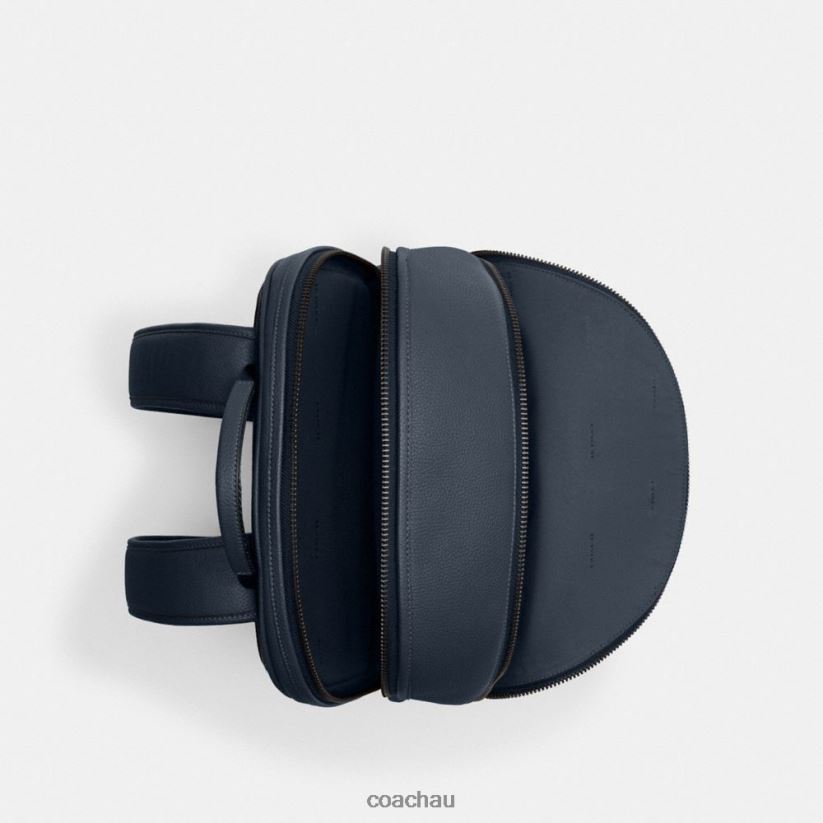 Coach Men CHARTER BACKPACK Dark Denim Z8JFB8679