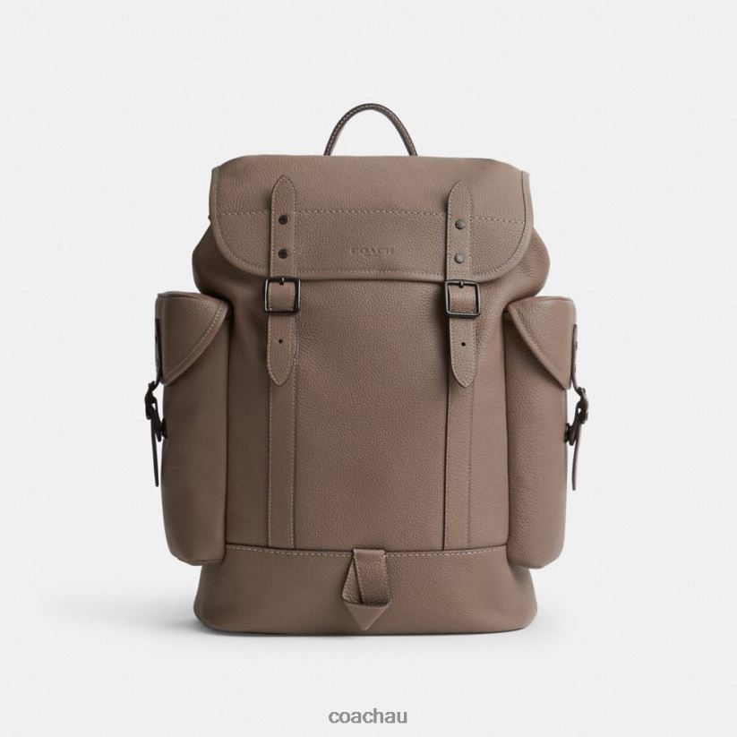Coach Men HITCH BACKPACK Dark Stone Z8JFB8680