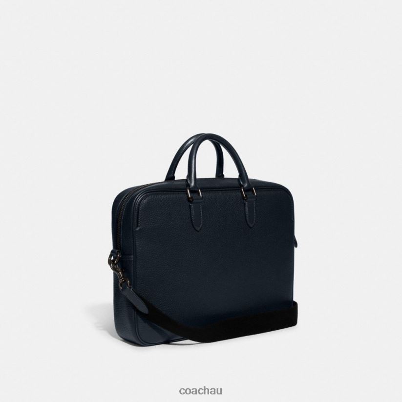 Coach Men GOTHAM BRIEF Midnight Navy Z8JFB8625