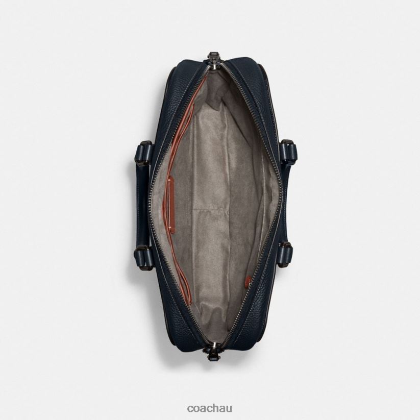 Coach Men GOTHAM BRIEF Midnight Navy Z8JFB8625