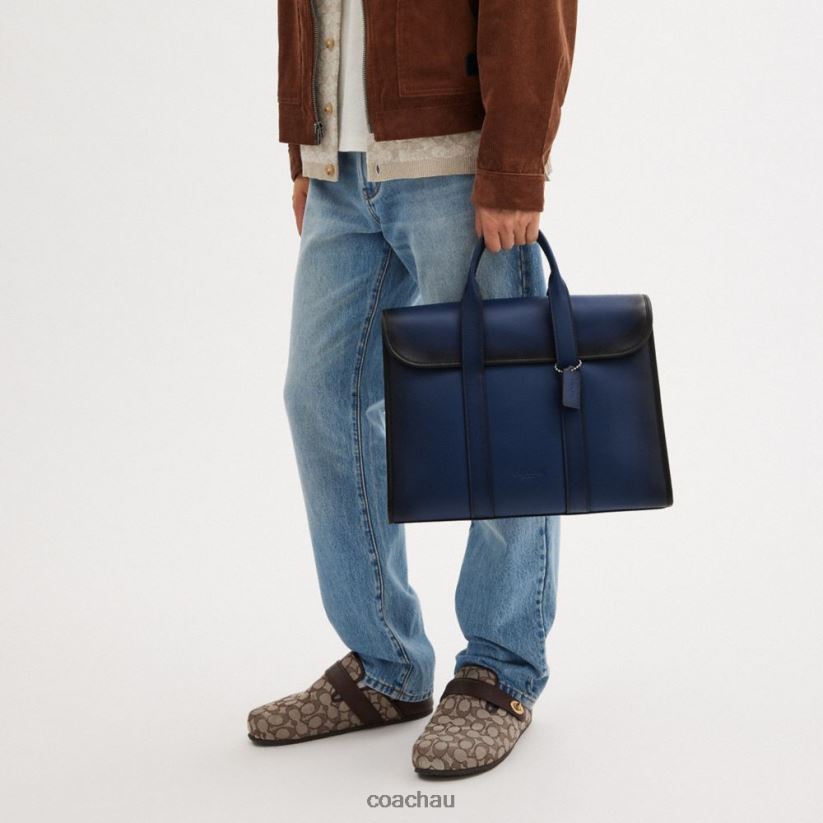 Coach Men GOTHAM PORTFOLIO Deep Blue Z8JFB8620