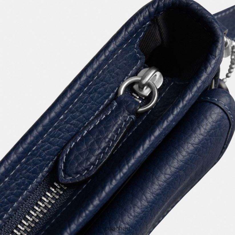 Coach Men BECK SLIM CROSSBODY Deep Blue Z8JFB8661