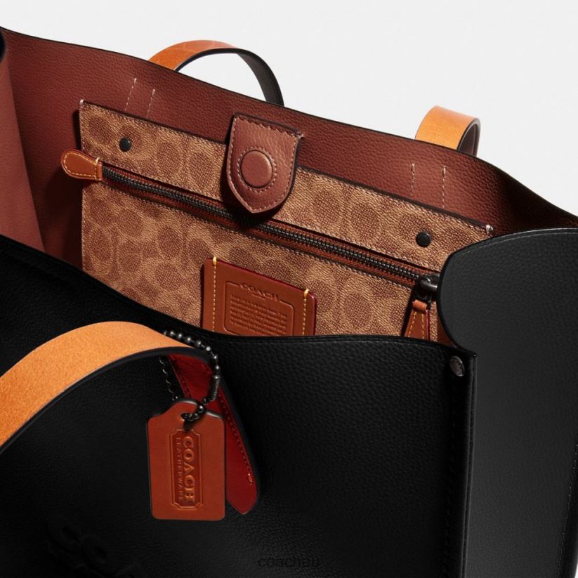 Coach Men RELAY TOTE Black Z8JFB8629