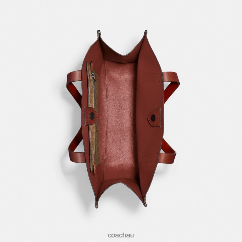 Coach Men RELAY TOTE Dark Stone Z8JFB8631