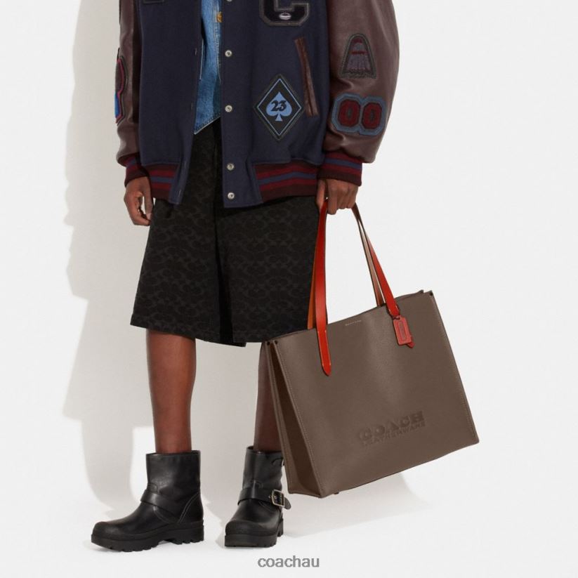 Coach Men RELAY TOTE Dark Stone Z8JFB8631