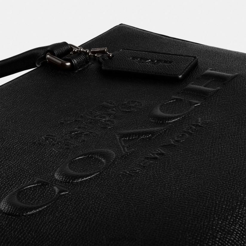 Coach Men TOTE WITH SIGNATURE CANVAS Black Z8JFB8637