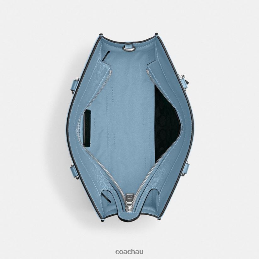 Coach Men TOTE WITH SIGNATURE CANVAS POOL Z8JFB8639