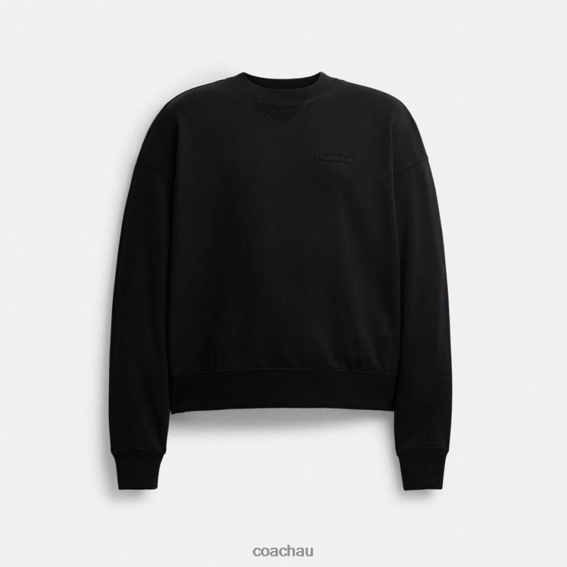 Coach Men ESSENTIAL CREWNECK Black Z8JFB8767