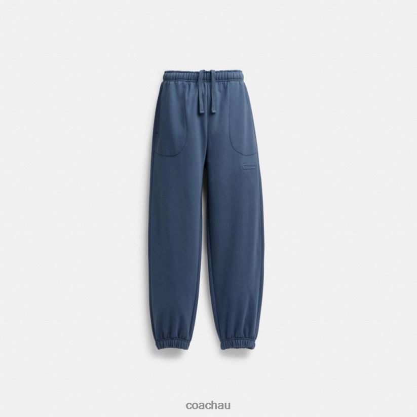 Coach Men ESSENTIAL SOLID JOGGERS Blue. Z8JFB8783