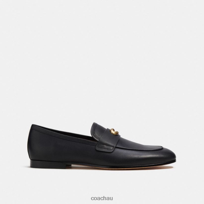 Coach Men SCULPTED SIGNATURE LOAFER Black Z8JFB8731