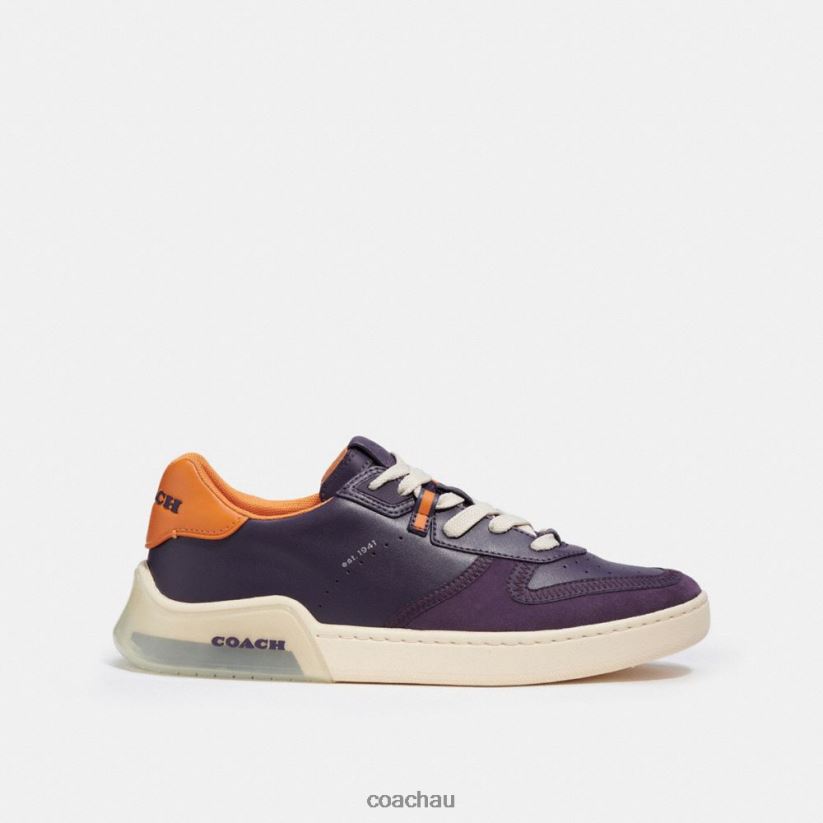 Coach Men CITYSOLE COURT SNEAKER Deep Purple Z8JFB8749