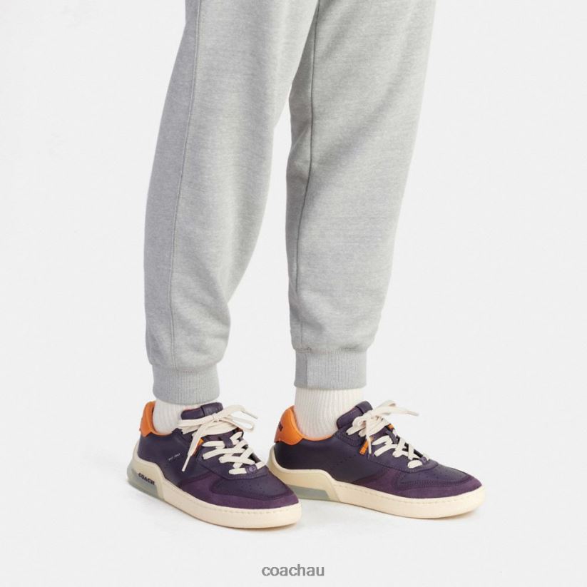 Coach Men CITYSOLE COURT SNEAKER Deep Purple Z8JFB8749