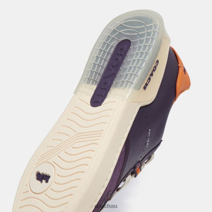 Coach Men CITYSOLE COURT SNEAKER Deep Purple Z8JFB8749
