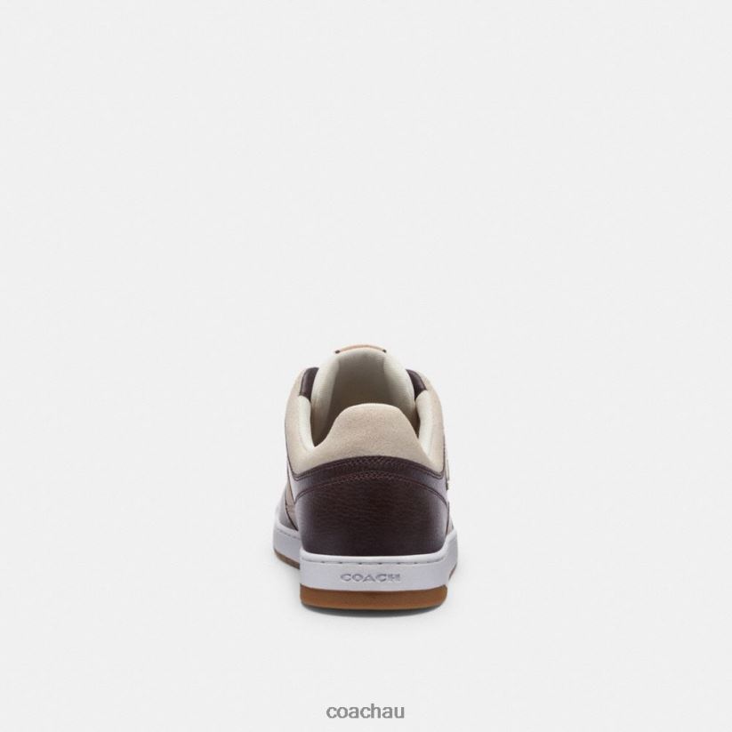 Coach Men C201 SNEAKER Oxblood/Taupe Z8JFB8735