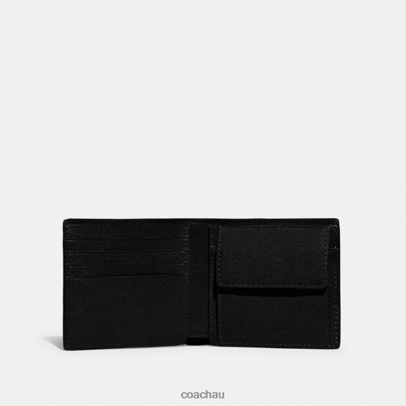Coach Men COIN WALLET Black Z8JFB8714