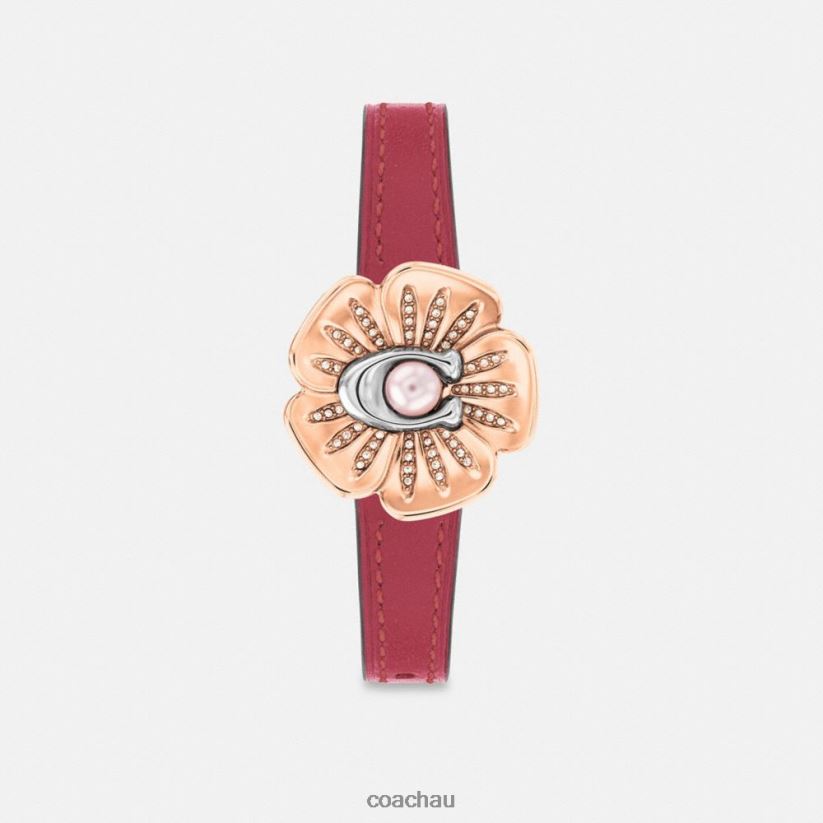Coach Women TEA ROSE WATCH, 28MM ROUGE Z8JFB8543