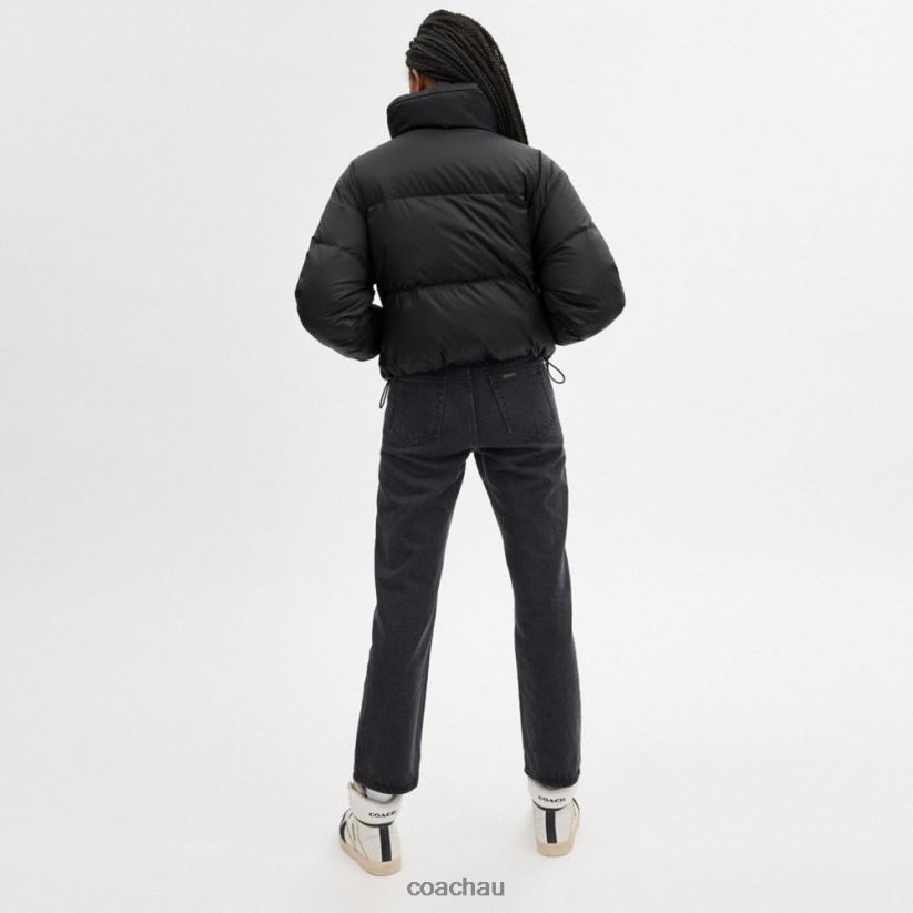 Coach Women CROPPED PUFFER Black Z8JFB8440