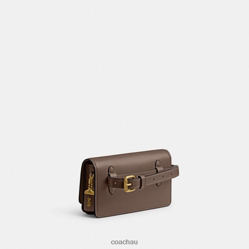 Coach Women BANDIT BELT BAG B4/DARK STONE Z8JFB89