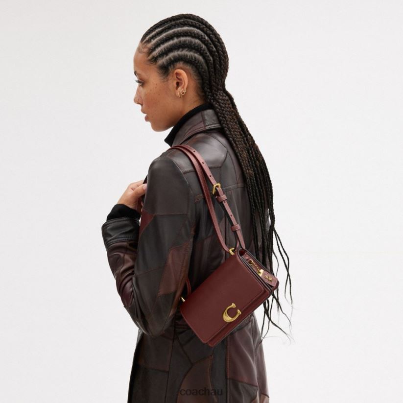 Coach Women BANDIT CROSSBODY B4/WINE Z8JFB83