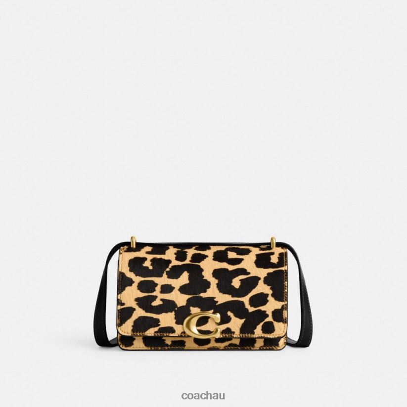 Coach Women BANDIT CROSSBODY WITH LEOPARD PRINT B4/Leopard Z8JFB86