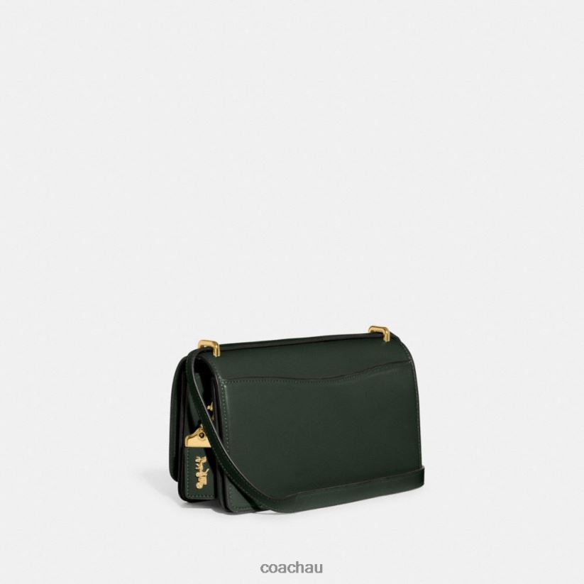 Coach Women BANDIT SHOULDER BAG B4/Amazon Green Z8JFB87