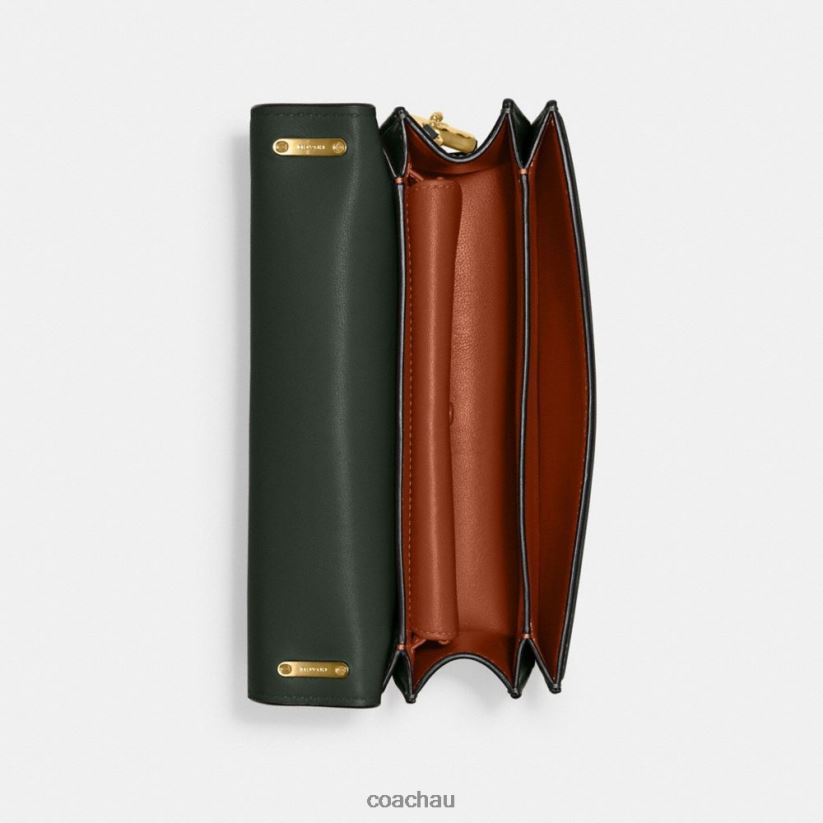 Coach Women BANDIT SHOULDER BAG B4/Amazon Green Z8JFB87