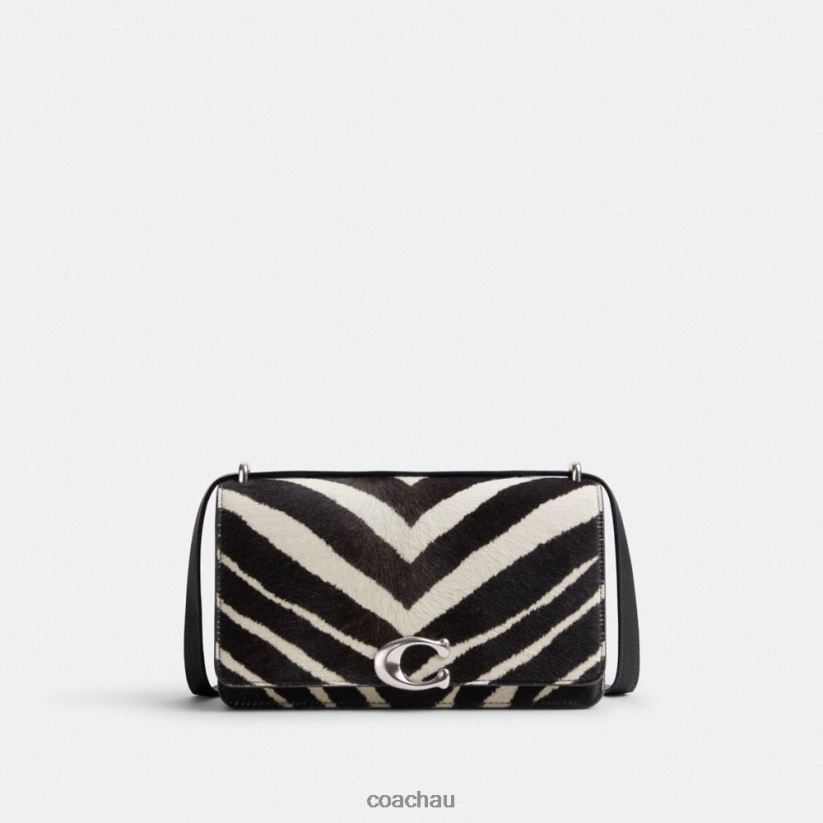 Coach Women BANDIT SHOULDER BAG WITH ZEBRA PRINT LH/Zebra Z8JFB81