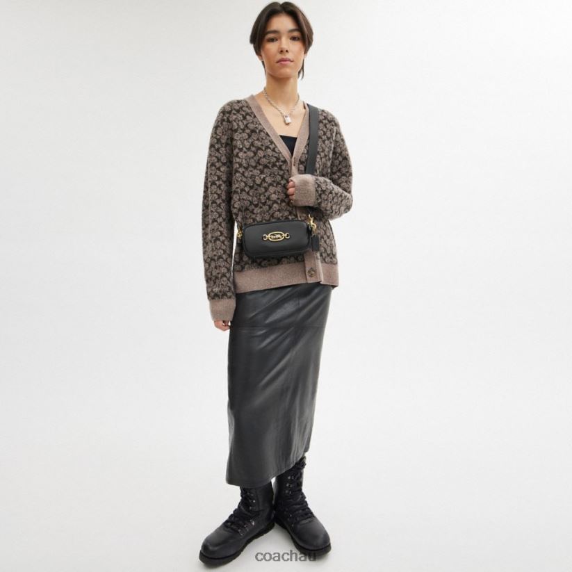 Coach Women AVERY SHOULDER BAG B4/BLACK Z8JFB8215