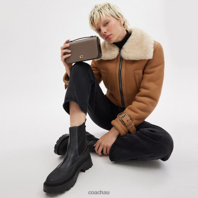 Coach Women BEA CROSSBODY B4/DARK STONE Z8JFB8241