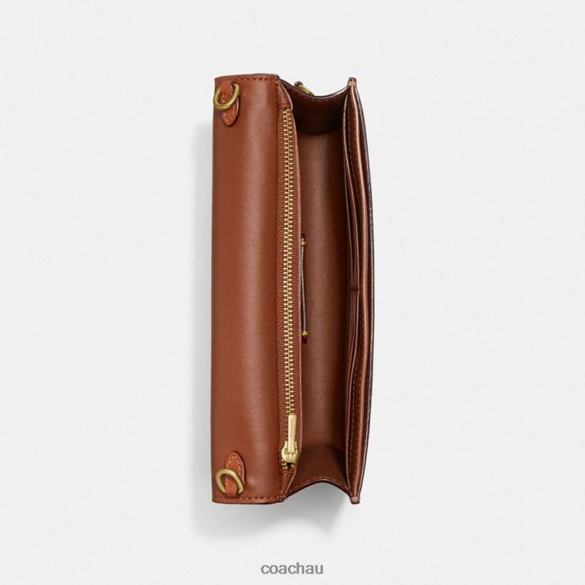 Coach Women HAYDEN CROSSBODY IN SIGNATURE CANVAS B4/Tan Rust Z8JFB8219