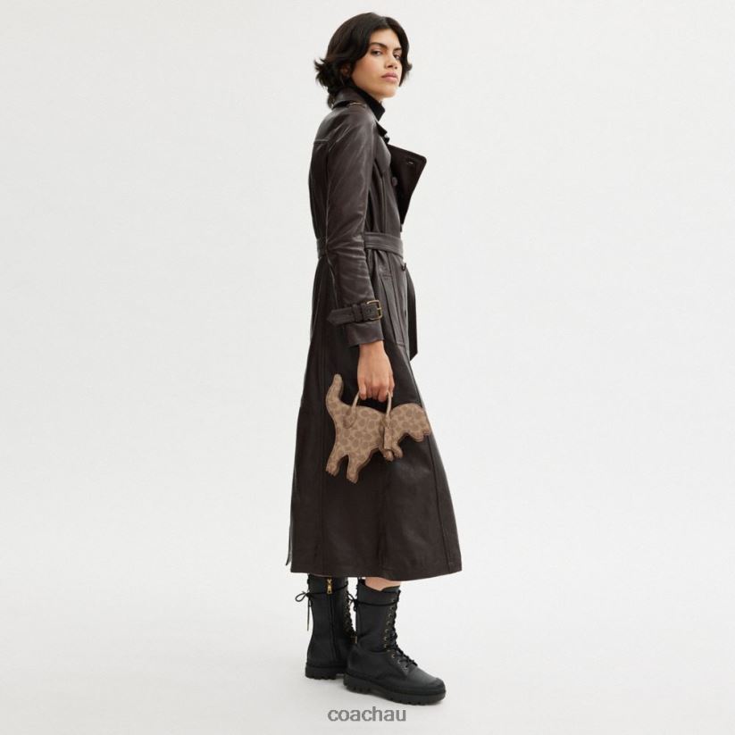 Coach Women REXY BAG IN SIGNATURE CANVAS B4/Tan Rust Z8JFB8231