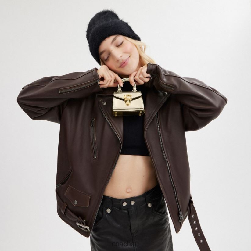 Coach Women SAMMY TOP HANDLE 12 B4/Gold Z8JFB8220