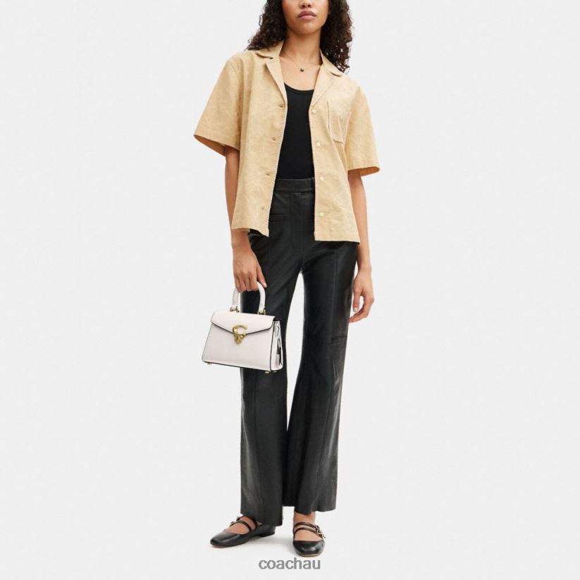 Coach Women SAMMY TOP HANDLE 21 B4/CHALK Z8JFB8248