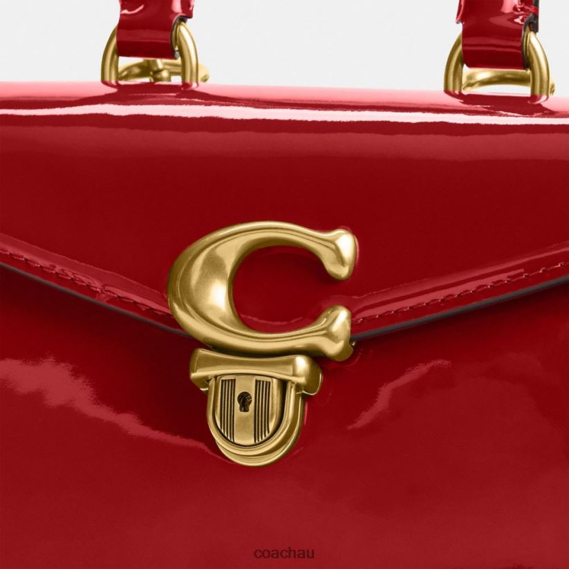 Coach Women SAMMY TOP HANDLE 21 B4/RED Z8JFB8234