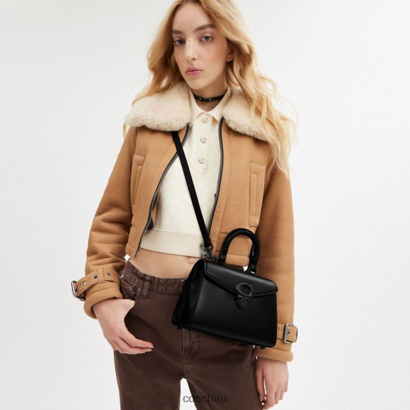 Coach Women SAMMY TOP HANDLE 21 MW/BLACK Z8JFB8203