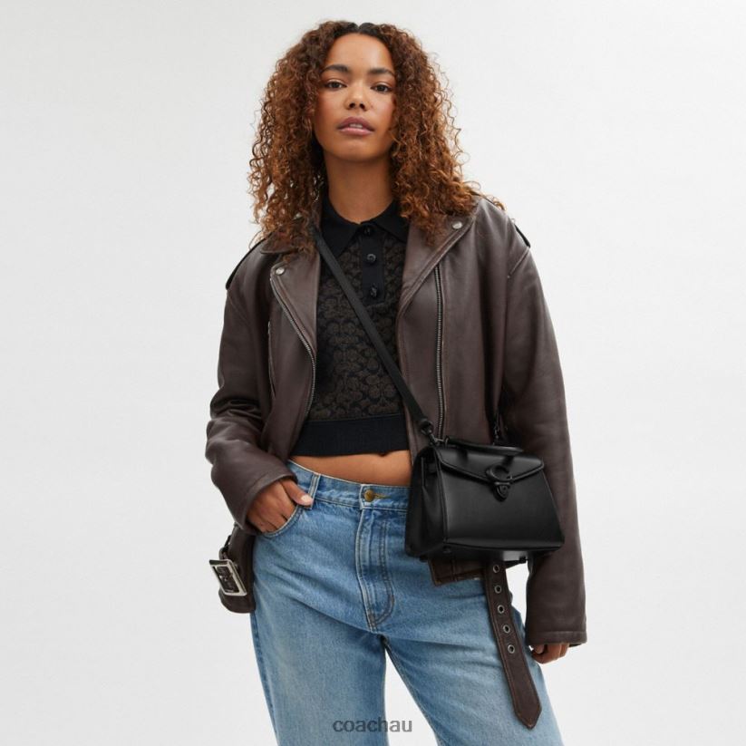 Coach Women SAMMY TOP HANDLE 21 MW/BLACK Z8JFB8203