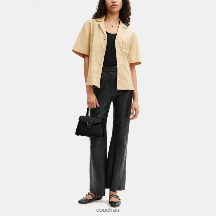 Coach Women SAMMY TOP HANDLE 21 V5/Black Z8JFB8249