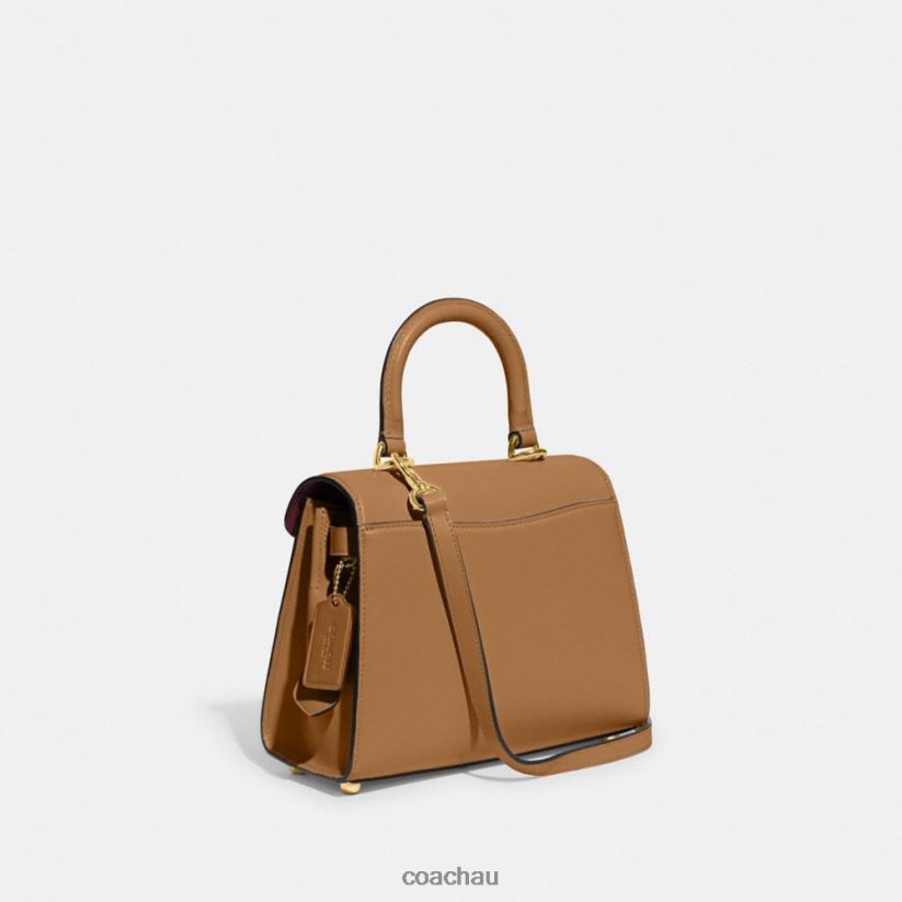 Coach Women SAMMY TOP HANDLE B4/LIGHT CAMEL Z8JFB8229