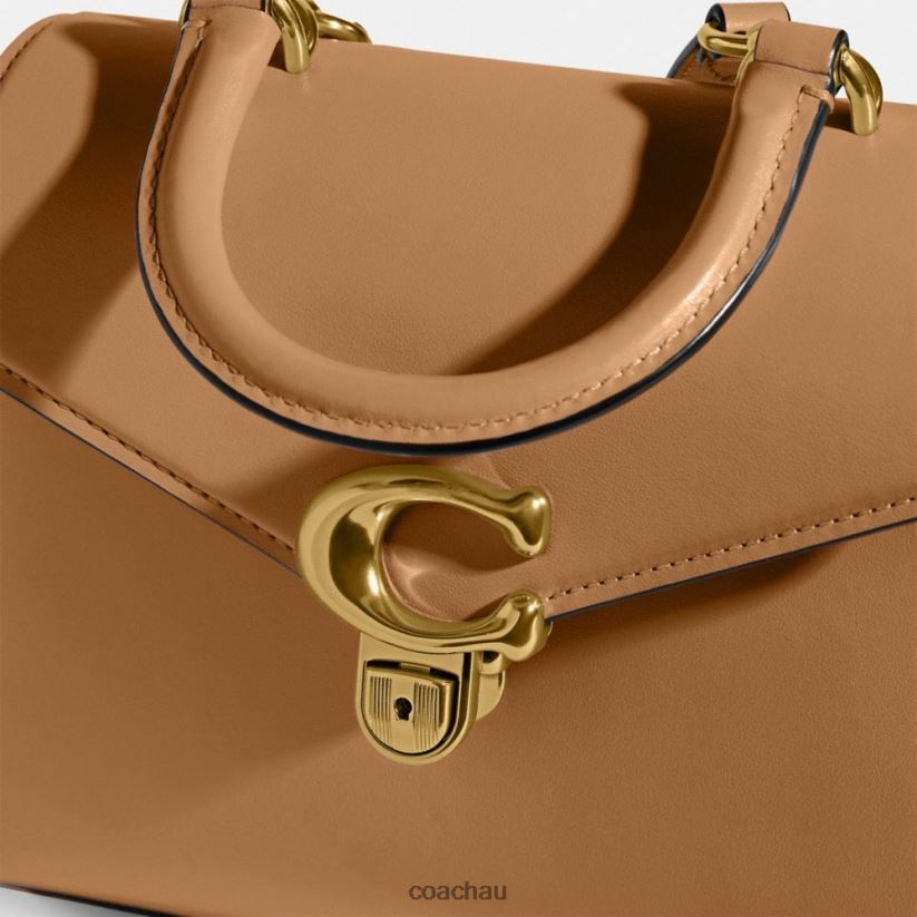 Coach Women SAMMY TOP HANDLE B4/LIGHT CAMEL Z8JFB8229