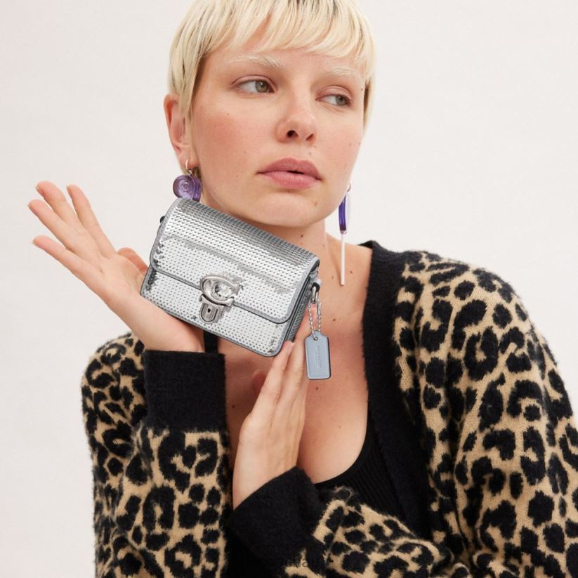 Coach Women STUDIO 12 WITH SEQUINS LH/Silver Z8JFB8224