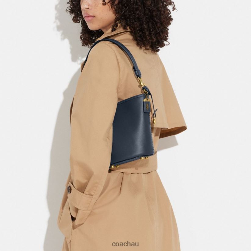 Coach Women DAKOTA BUCKET BAG 16 B4/DENIM Z8JFB814