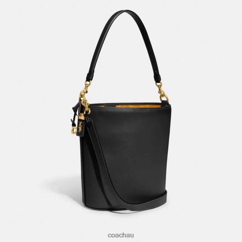 Coach Women DAKOTA BUCKET BAG B4/BLACK Z8JFB821