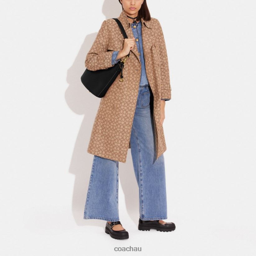 Coach Women DAKOTA BUCKET BAG B4/BLACK Z8JFB821