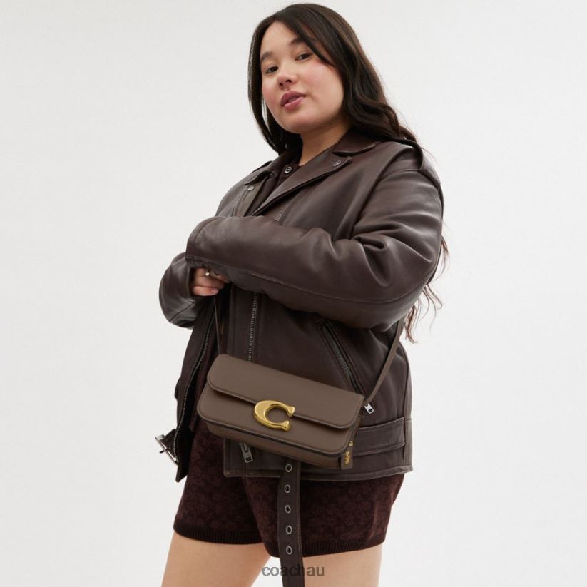 Coach Women IDOL BAG 23 B4/DARK STONE Z8JFB838