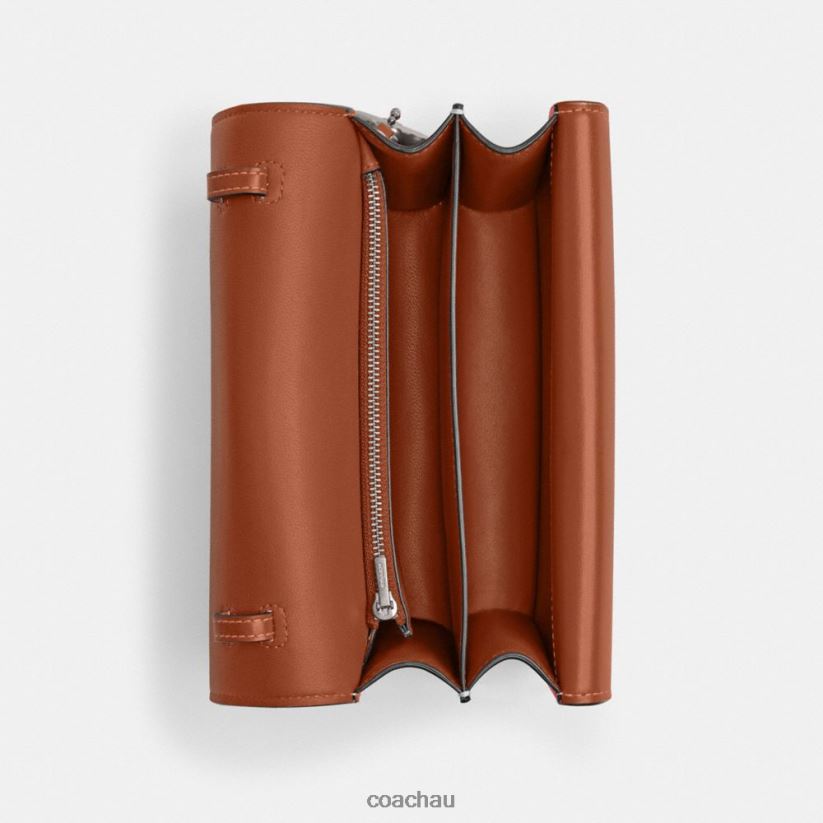 Coach Women IDOL BAG LH/Enamel Red Z8JFB851