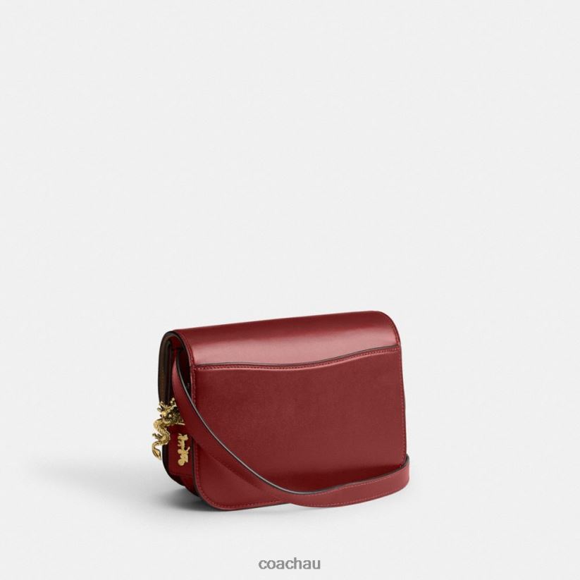 Coach Women NEW YEAR IDOL BAG WITH DRAGON RE/Ruby Red Z8JFB834