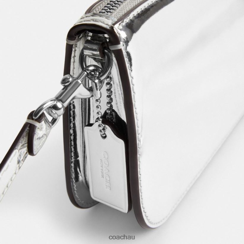 Coach Women PENN SHOULDER BAG IN SILVER METALLIC LH/Silver Z8JFB872