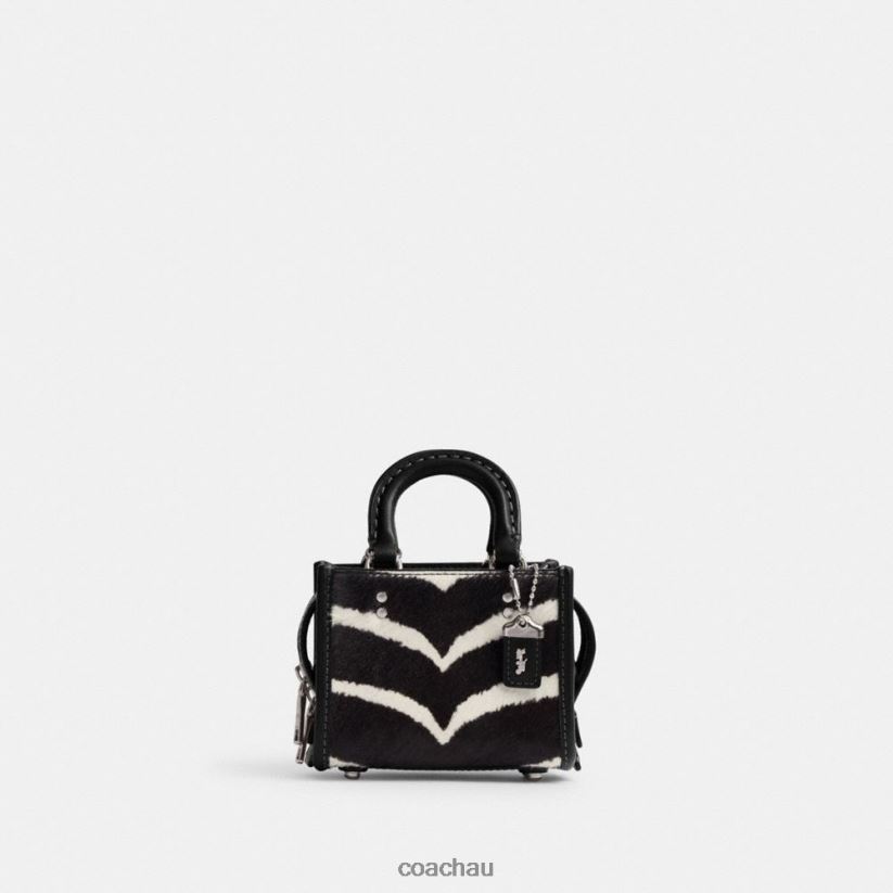 Coach Women ROGUE 12 WITH ZEBRA PRINT LH/Zebra Z8JFB892