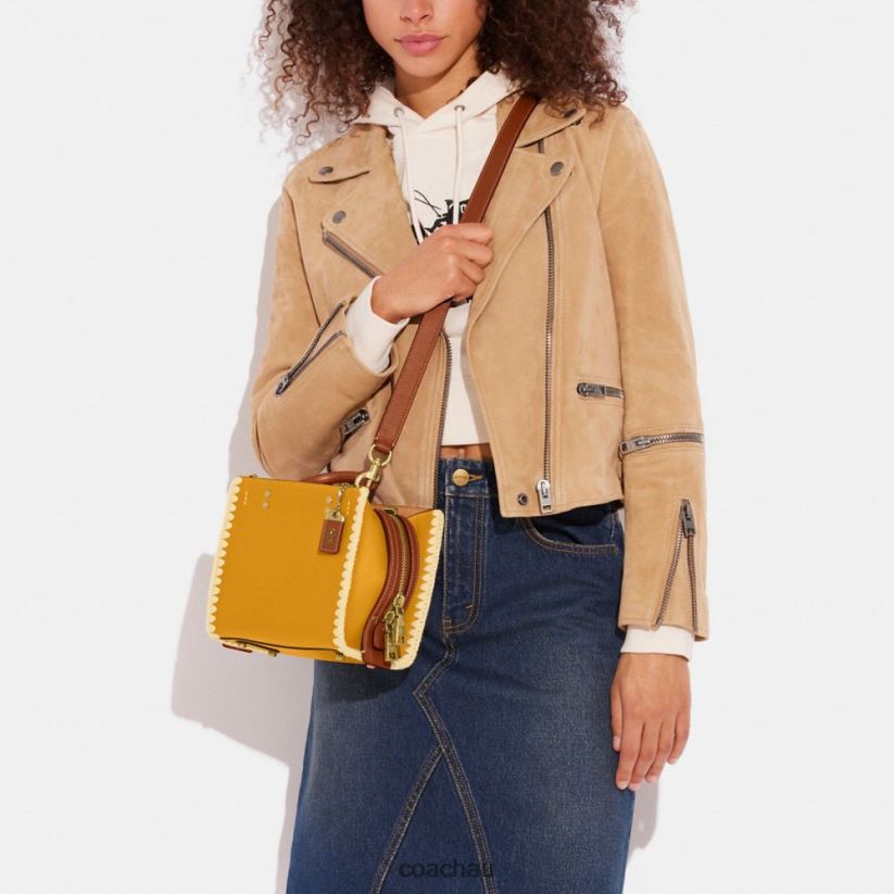 Coach Women ROGUE 20 WITH CROCHET B4/BUTTERCUP Z8JFB878