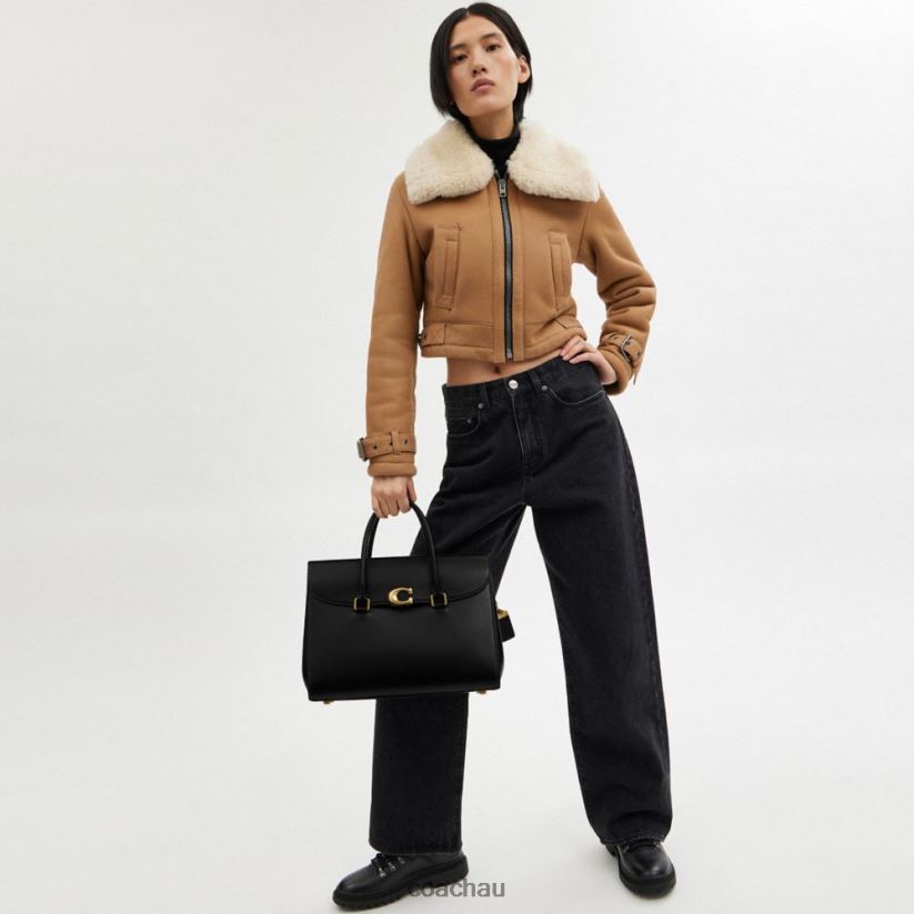 Coach Women BROOME CARRYALL 36 B4/BLACK Z8JFB8177